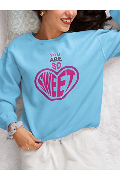 ArtYus ΕΙΣΤΕ ΠΟΛΥ Πολύχρωμο Φούτερ με λαιμόκοψη με τύπωμα