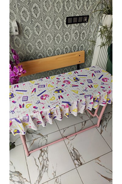 wren home okul sıra örtüsü pembe ton okul gereçleri temalı