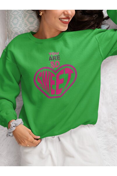 ArtYus ΕΙΣΤΕ ΠΟΛΥ Πολύχρωμο Φούτερ με λαιμόκοψη με τύπωμα