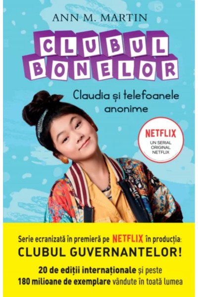 Editura Litera Clubul bonelor. Claudia și telefoanele anonime