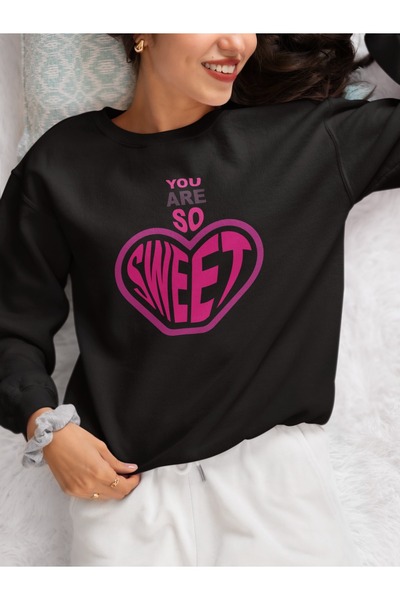 ArtYus Ești atât de colorat cu imprimeu guler rotund l Swea tricou