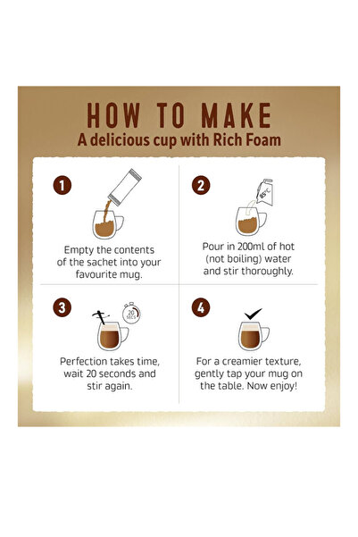 Nescafe Café Style Double Choc Mocha Instant Coffee Mix Pack (23.5g x 10 Sachets)