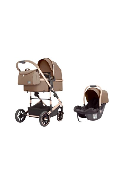 Kidilo 3 σε 1 Καρότσι Αναστρέψιμο, Αθλητικό Μέρος και Κάθισμα Αυτοκινήτου, Πτυσσόμενο, Θερμική Τσάντα, Με Αναρτήσεις