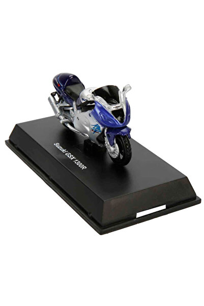LRS STORE Suzuki GSX 1300R Metal Model Motosiklet 7,5 cm Özel Standlı Koleksiyon Oyuncak Motorsiklet 1/32