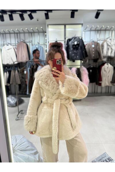 Şulenin Butiği ÖZEL SERİ KUŞAKLI İTHAL KÜRK