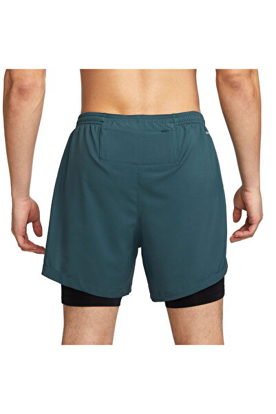 Nike Dri-Fit Erkek Yeşil Koşu Şort DX0841-309