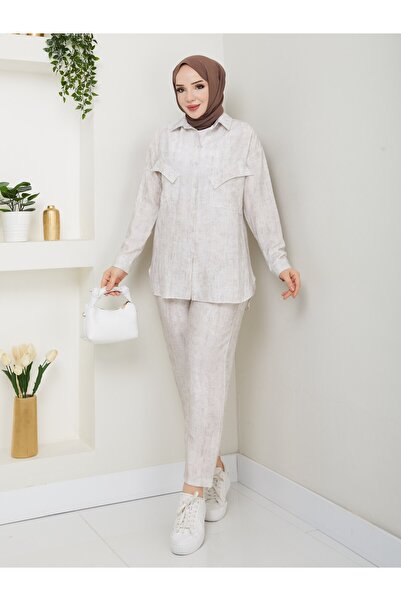 Vibeys Collection Women's Double Suit with Trousers
