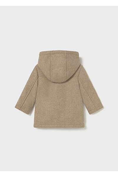 MAYORAL Boy's Coat Montgomery Long Hooded Beige