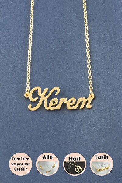Genel Markalar Kerem İsimli Kolye
