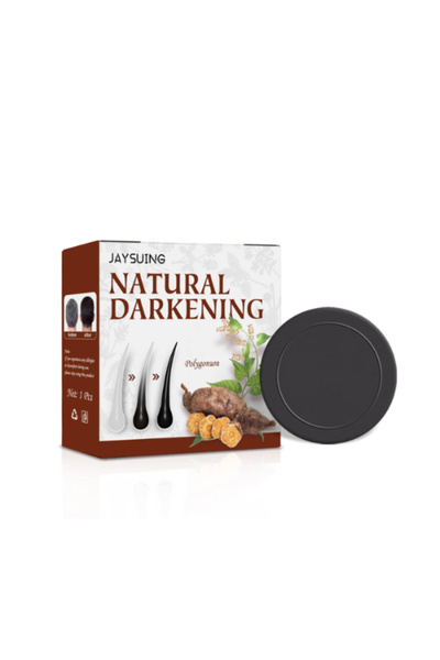 Hope 2pcs Natural Hair Darkening Shampoo Bar – Organic Soap for Gray & White ...
