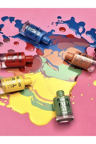Flormar Full Color Ultra Yüksek Pigmentli & Parlak Bitişli Oje