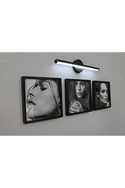 LİFE GLOBAL إطار مربع أسود (3 قطع) بدون صورة مع حماية من مادة PVC مقاس 21x21