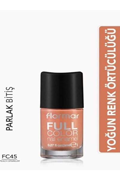 Flormar Full Color Ultra Yüksek Pigmentli & Parlak Bitişli Oje