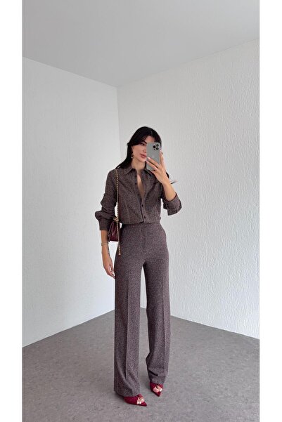 HAZELANNA Kırçlı Burgundy Set