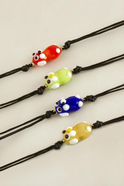 nolva Dog Glass Bracelet