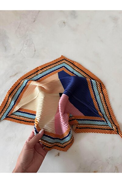 Tina İstanbul وشاح منقوش مربع بألوان الباستيل