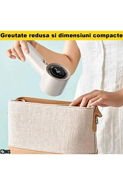 SIKS Turbo Handheld Fan, Portable, 200 Intensity Levels, USB Charging With Cable Included