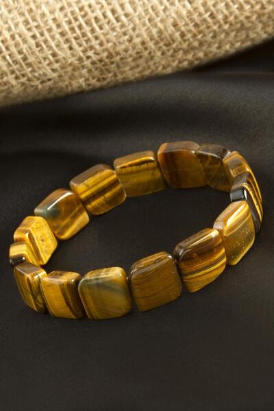 Ronanna سوار من الحجر الطبيعي الأصلي على شكل عين النمر