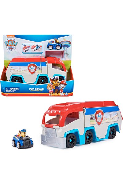 Cici Oyuncak Paw Patrol Pup Squad Mini Patroller Takım Aracı Chase Görev Arac...