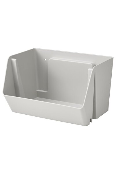 IKEA FODERTRÅG Organiser for desk/wall, light grey