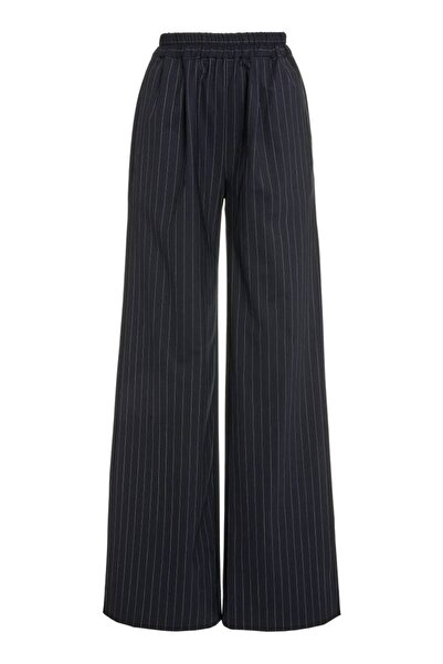 By Hande Alkan Women's Black and White Striped Pants Jacket Set