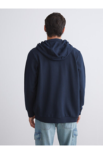 LC Waikiki XSIDE Erkek Uzun Kollu Kapüşonlu Fermuarlı Sweatshirt