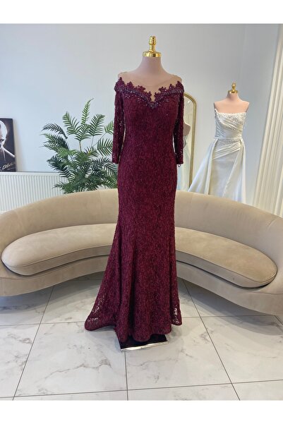 Mergen BÜYÜK BEDEN ABİYE ELBİSE