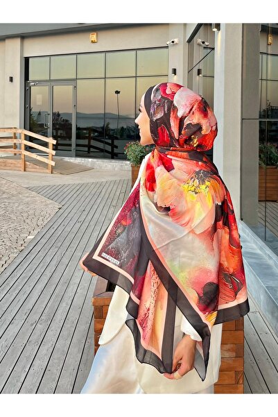 Elina Yanık Fırça Deseni Soft Şal