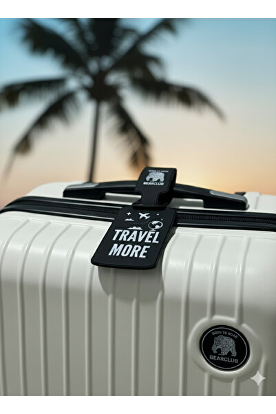 sağlıkçı shopping trend aksesuar 1 Adet Universal Bear Club Baskılı Bavul Eti...