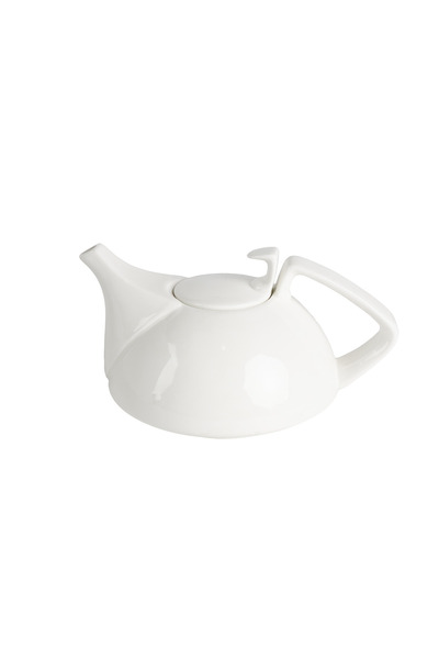 SQUALO Squalo - Modern White Porcelain Teapot - 750 ml