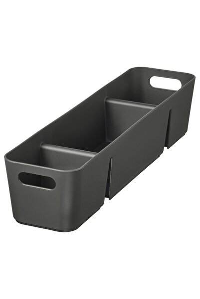 IKEA UPPDATERA Box, anthracite, 50 x 12 cm