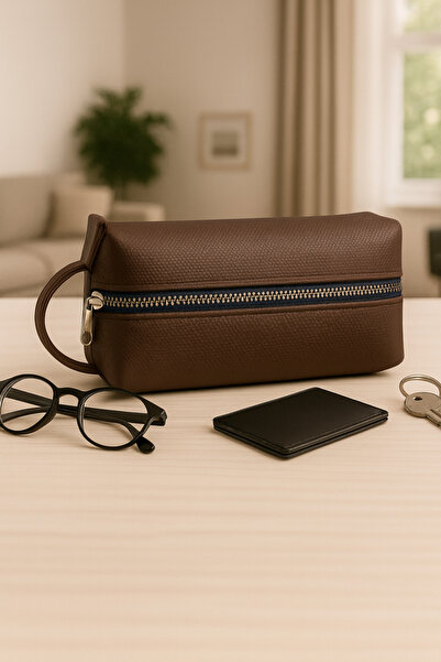 UPEKA Piele vegană Accesoriu cosmetic unisex lucrat manual Design elegant Gea...