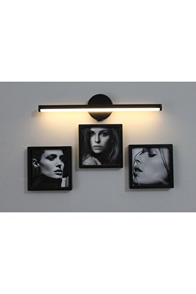 LİFE GLOBAL Adhesive Removable Black 14X14Cm Pola Square Photo Frame - 3-Piece Pvc Li