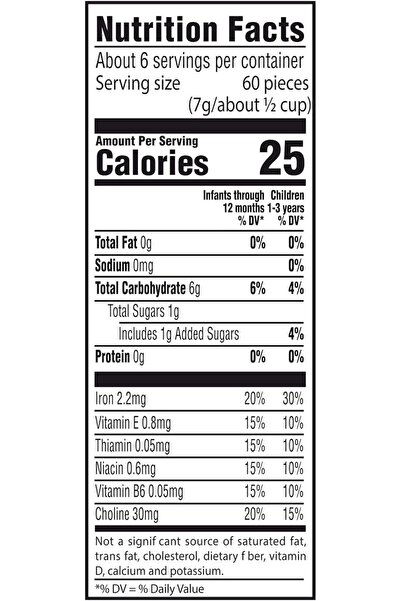 GERBER Snacks for Baby, Puffs, Apple Cinnamon 42g