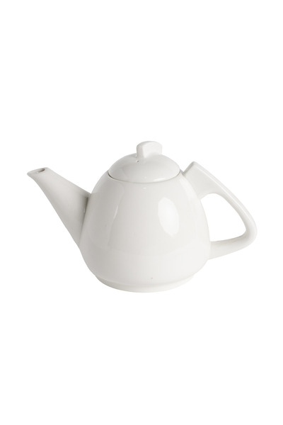 SQUALO Squalo - Modern White Porcelain Teapot - 850 ml