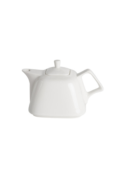 SQUALO Squalo - Modern White Porcelain Teapot - 850 ml