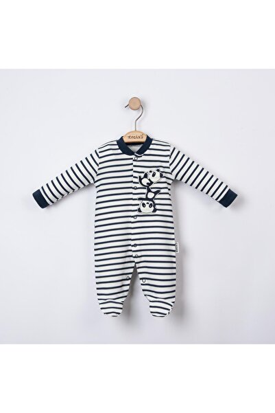 Momercy Panda Love Triple Baby Romper Set