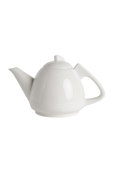 SQUALO Squalo - Modern White Porcelain Teapot - 850 ml