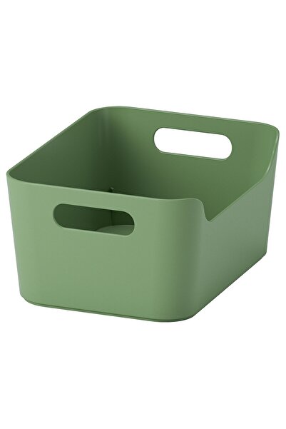 IKEA UPPDATERA Box, green, 24 x 17 cm