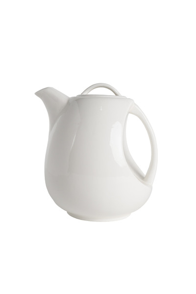 SQUALO Squalo - Modern Porcelain Teapot, White - 1625 ml