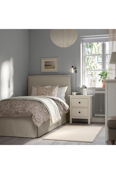 IKEA TÄRNKULLEN Cover bed frame, Vissle beige, 90 x 200 cm