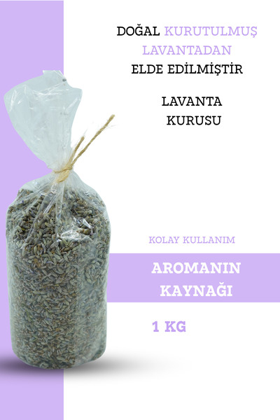LaLoven %100 Doğal Lavanta Kurusu - Yağı Alınmamış - 1000gr