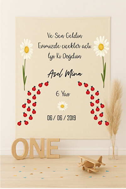 Jozia Kişiye Özel Doğum Günü Duvar Flaması / Duvar Süsü / Parti Flaması / Duvar Halısı Flaması