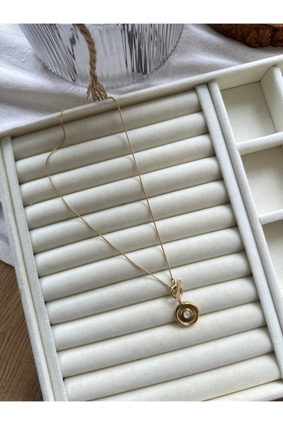 Rüya قلادة مينا بيضاء