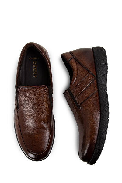 Deery Мъжки обувки от естествена кожа в кафяво