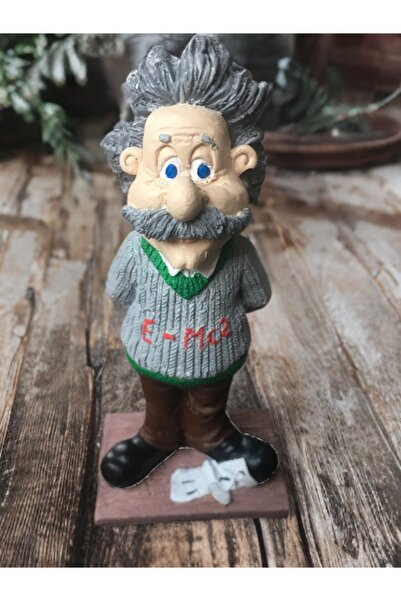 Geray Design ALBERT EİNSTEİN MASA ÜSTÜ BÜST HEDİYELİK BİLİM ADAMI EV DEKORASY...