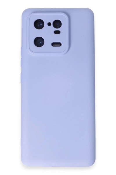 ykavm Xiaomi Mi 13 Pro Case Nano Inside Velvet Silicone - Lilac-(5796)