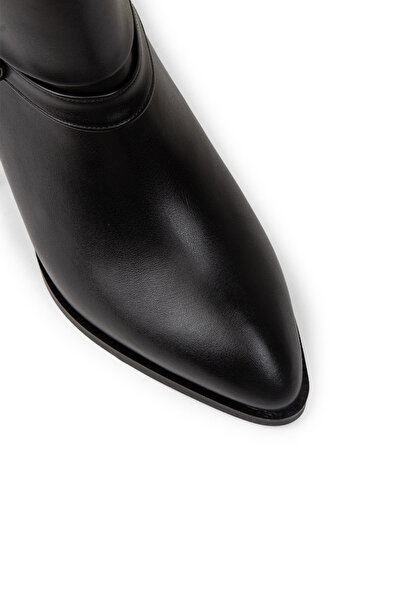 Deery Kadın Siyah Fermuarlı Bot