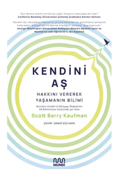 MundiKitap Kendini Aş kitabı güncel Scott Barry Kaufman Genel Konular Kitapları