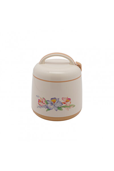 GOLDEN FİRE Golden Fire Food Container Made in Taiwan, Beige Rose - Capacity (2 Liters)